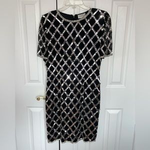 Kathryn Conover Sequin Dress